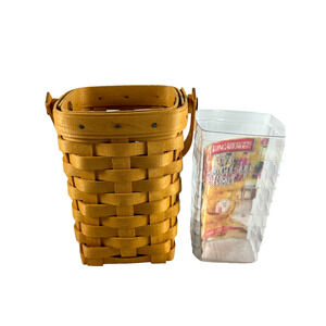 1998 Longaberger Horizon of Hope Basket Handle w/Protector 4"L x 4"W x 5.5"H